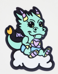 Baby Monster Sticker: Dragon